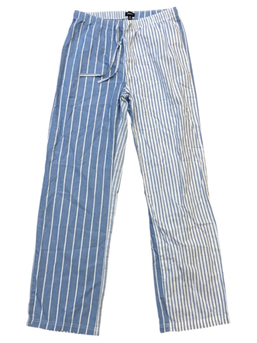 Gap Body Two-Tone Blue Striped Lounge Pants
